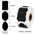 thumbnail image 1 of 300 Piece Waterproof PVC Label Stickers Removable PVC PVC Label Stickers Label Stickers Self-adhesive Sticker Kitchen Home And Office Decoration, 1 of 7