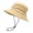 Khaki, variant on Under$5 Womens Sun Hat Unisex Waterproof Packable Bucket Hat Wide Brim Outdoor Sun Hat with Wind Strap Lightweight Fisherman Cap Gsakboxl