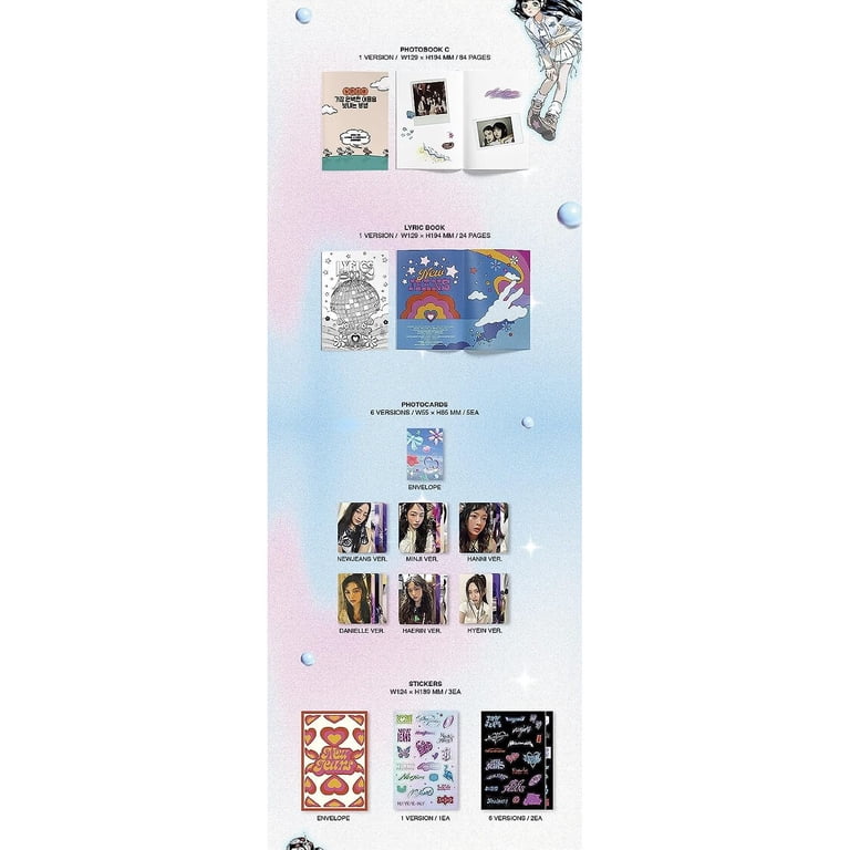 Bunny Beach Bag Version NewJeans 'Get Up' 2nd EP [] - K-Pop Album