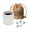 White, variant on WE Games Large Black Leather Dice Cup Set - 5 Dice for 10 Dice Games