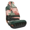 thumbnail image 1 of Wukai Black Cat Pink Bathroom Full Set Car Seat Covers with Soft Padding Universal Auto Front Seats Protector and Cushion Mat, 1 of 5