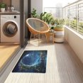 thumbnail image 4 of Yayeee Doormat for Inside 20"x32" Absorbent Low-Profile Washable Non-Slip Rubber Backed Entryway Rug, Floral Occean, 4 of 8