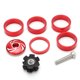 thumbnail image 1 of Juego de horquillas delanteras para auriculares de bicicleta aleación de aluminio antioxidante ligero duradero cubierta superior para auriculares de bicicleta con espaciador ANGGREK Otros, 1 of 8