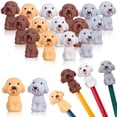 thumbnail image 1 of 40 borradores de lápiz de la PC, borradores de animales, borradores de perros, tapas de borrador, borradores lindos, figuritas de perros, mini borradores para niños, 1 of 5