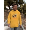 thumbnail image 2 of Sharp Teeth T Rex King Of Dinos Hoodie Juniors -Image by Shutterstock,  Small, 2 of 4