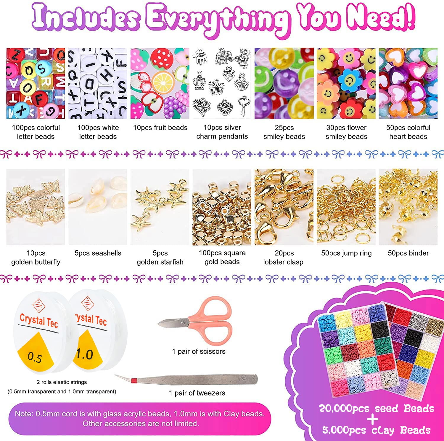 200 Mixed Polymer Fimo Clay Flower Spacer Polymer Clay Beads For Jewelry  Making 10x5mm From Luckily8888, $13.48