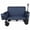 Blue, variant on 3-in-1 Folding Wagon Cart with Bench Seat, Fabric, for Apartment, Durable Build
