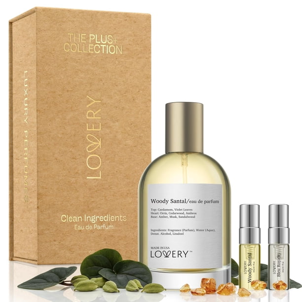Perfume LOVERY Woody Santal Sandalwood Eau de Parfum, 100 ml
