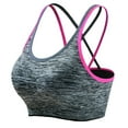 Munlar Wireless Sports Bras for Women High Impact Support Halter Sports