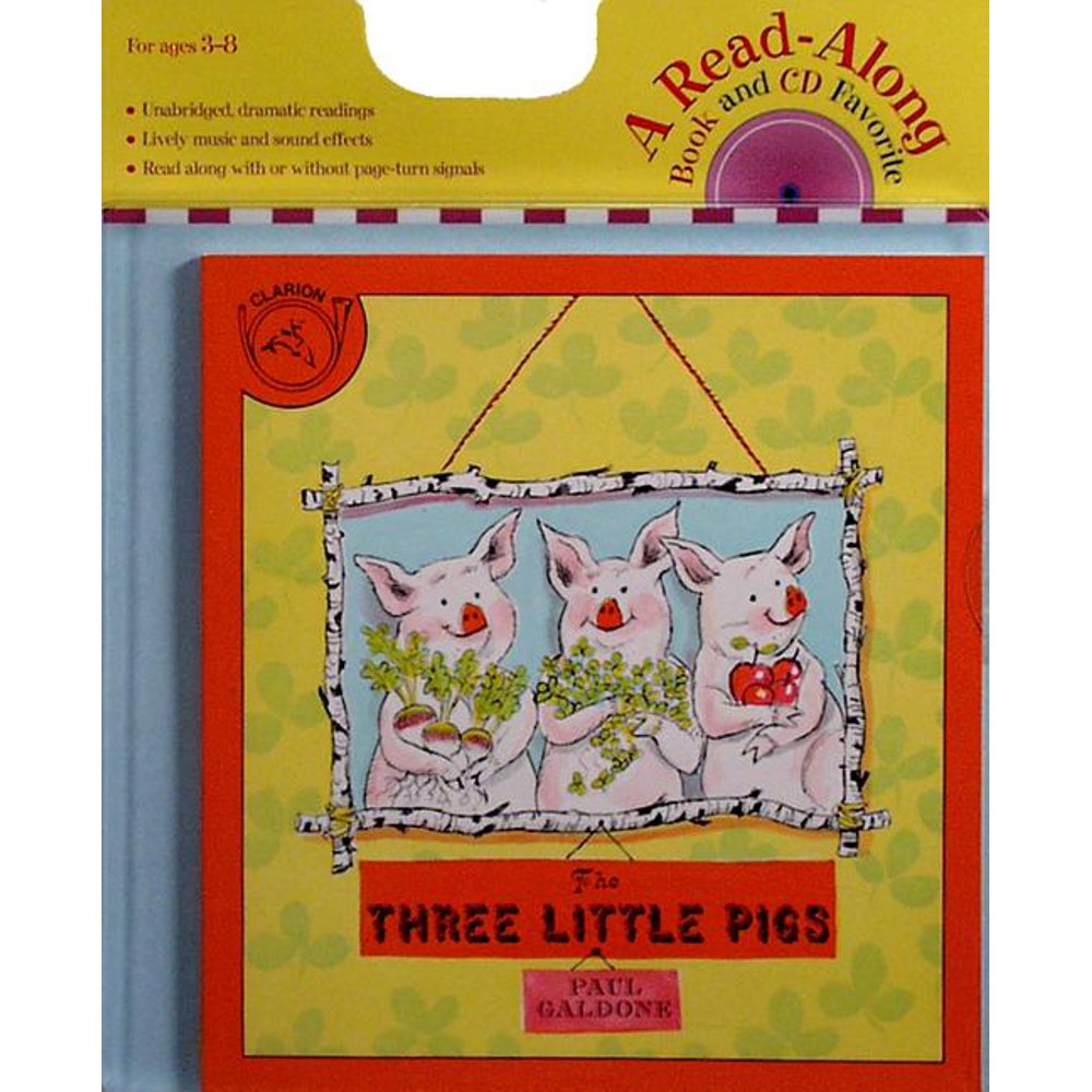 Paul Galdone Classics The Three Little Pigs Book & CD (Mixed media