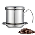thumbnail image 1 of yingyy Vietnamese Coffee Drip Filter Maker Stainless Steel Coffee Drip Cup Portable Coffee Drip Filter Pot, 1 of 1