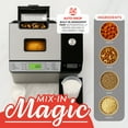 thumbnail image 6 of Gourmia 2 LB Bread Maker, 13 Presets, Jam Mode, Automatic Ingredient Dispenser, 6 of 9