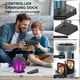 thumbnail image 5 of Base de carga para Nintendo Switch 2 Joy-Cons, soporte magnético 4 en 1 con 5 luces RGB, protección contra sobrecargas, 5 of 7