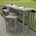 thumbnail image 3 of Highwood 6-pc Lehigh Balcony Set - Bar Height, Outdoor, Eco-friendly, Synthetic Wood, 3 of 9