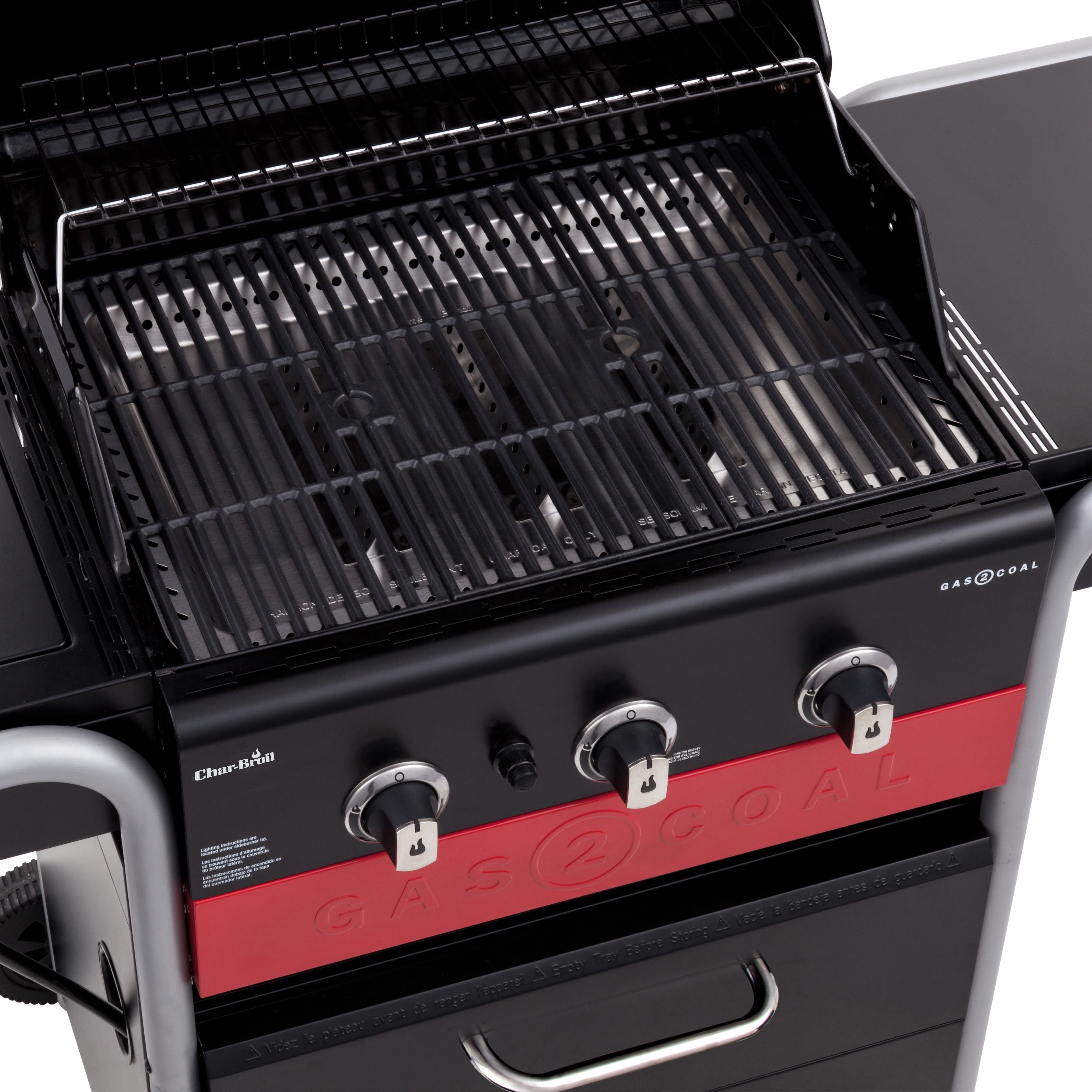 Charbroil Gas2Coal® 3-Burner Hybrid Grill