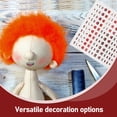 thumbnail image 3 of OULII 4 Sheets Cute Emotion Stickers Multi Paper Durable For Stationery And DIY Projects, 3 of 8