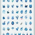 thumbnail image 4 of 35pcs-50pcs Ocean Stationery Stickers Nautical Animal Stickers Marine Teacher Reward Stickers for Luggage Phone Suitcase Fridge Car, 4 of 9