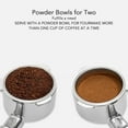 thumbnail image 4 of 3 Ears Portafilter, Detachable  Bottomless Stainless Steel 3 Ears Portafilter  for Coffee Machine, 4 of 7