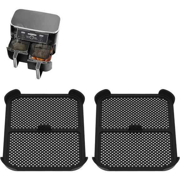 TOPCHANCES Air Fryer Splatter Screen, Air Fryer Accessories for Ninja AF400 AF451 DZ401