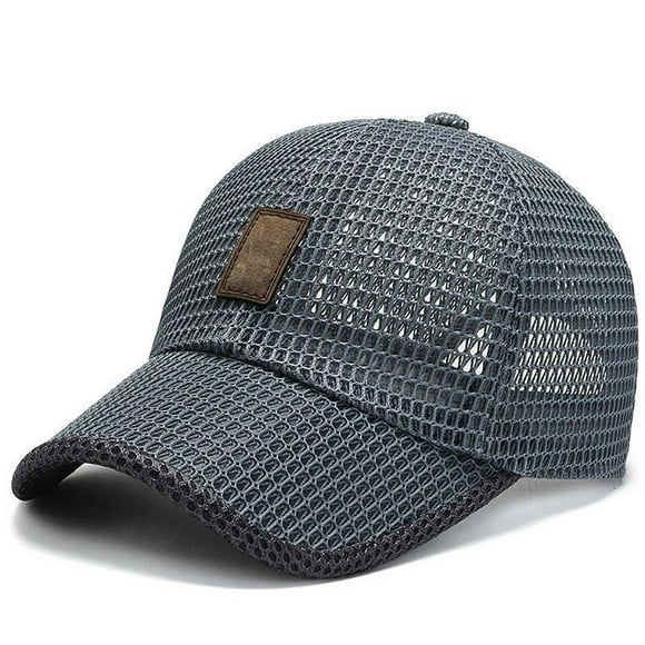 Chapeau Visors pour Hommes - Chapeau de Soleil d'Été Extérieur avec Filet en Maille Respirante pour Soleil Léger