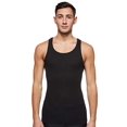 thumbnail image 4 of Hanes TAGLESS Men`s Ribbed A-Shirt, XL, Assorted, 4 of 4