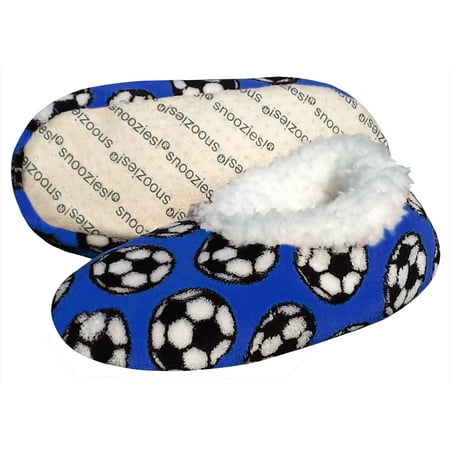 

Snoozies Sports Specific Soccer Slippers