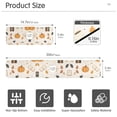 thumbnail image 3 of Yayeee Faucet Mat for Kitchen Sink 14.7" Diatomite Long Splash Guard Pad, Beige Fall Pumpkin, 2 Pack, 3 of 7