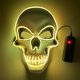 thumbnail image 1 of Máscara de látex para Halloween, máscara de Calavera, decoración de terror, máscara de calavera de cabeza completa, casco de mandíbula móvil, regalos, máscara de disfraz de fiesta Fivean unisex, 1 of 2