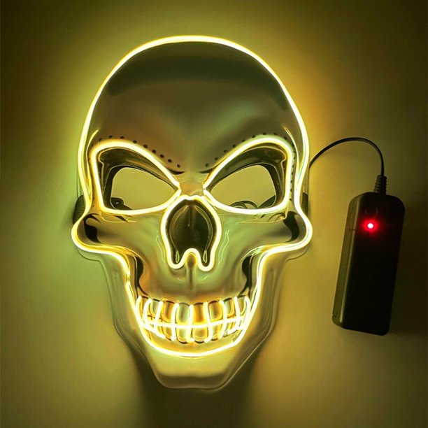 Máscara de látex para Halloween, máscara de Calavera, decoración de terror, máscara de calavera de cabeza completa, casco de mandíbula móvil, regalos, máscara de disfraz de fiesta Fivean unisex
