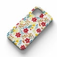thumbnail image 2 of Tobelint Summer Colourful Flowers Case for iPhone 12 Pro,Aesthetic Colourful Floral Pattern Bumper Case Cover, 2 of 5