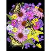 thumbnail image 2 of Cuadros Decorativos 5D diamante pintura flores y mariposas taladro redondo completo Rhinestone DIY pared DQrwqpou Nuevos Originales, 2 of 9