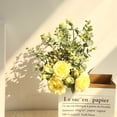 thumbnail image 3 of Mouliraty Range Rose Hydrangea Flowers Bouquet Bunch Home Wedding Party Gift Deco, 3 of 5