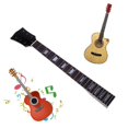 thumbnail image 3 of HLONK 22 Frets Replacement Neck Fingerboard Maple Rosewood For Electric Guitar Part, 3 of 9