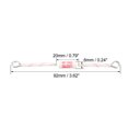 thumbnail image 2 of Uxcell 250V 20A 230 Celsius Fusibles térmicos de corte de circuito Cerámicos 92mm Longitud 2pack, 2 of 5