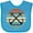 Turquoise, variant on Inktastic Anchor Nautical Sailing Sunset Boys or Girls Baby Bib