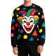 thumbnail image 1 of Top de Manga Larga Impresa con Tema de Carnaval, Sudadera de Cuello de Tripulación de Poliéster Casual para Disfraz de Fiesta Y Ropa Cotidiana, 1 of 7