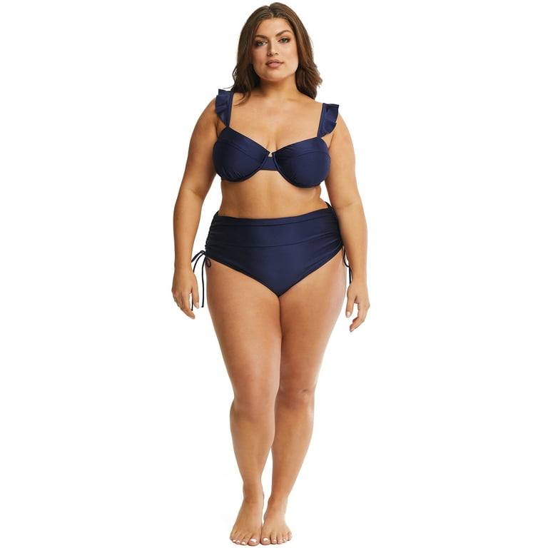 Time and tru shop plus size bathing suits