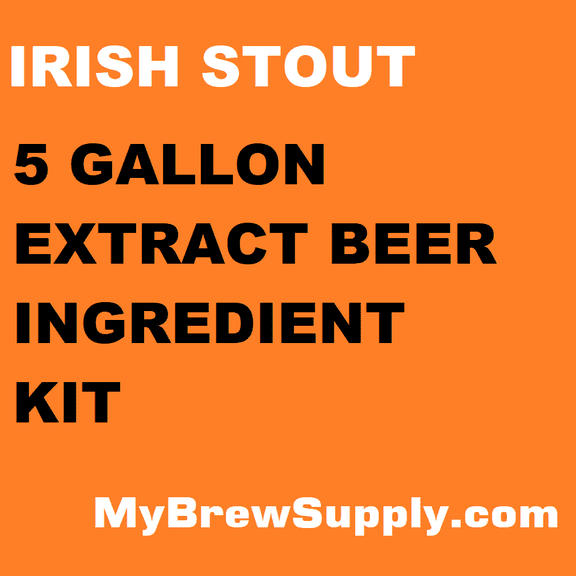 Irish Stout 5 Gallon Homebrew Beer Extract Ingredient Kit