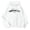White, variant on NinXxx Women's Basic Hoodie Sweatshirt Casual Pullover Top Dark Blue M