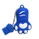 thumbnail image 3 of Cartoon Cat Paw Pen Drive 64GB Free Key Chain Pendrive 32GB Red USB Flash Drive 16GB 8GB 4GB Cute High-speed Memory Stick 128GB, 3 of 5