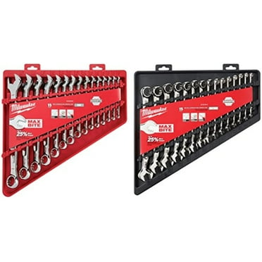 Milwaukee, 22mm Open-End Grip Combination Wrench 15 Piece