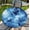 Blue Tide, variant on Round Fitted Tablecloth with Elastic Edge, Stain Resistant Waterproof Fabric Table Cover for 49"-52" Round Table, Indoor Outdoor Dining, Kitchen Decor, Camping, Holiday, Party, Mandala Brown