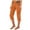 Orange, variant on JIUKE Capri Cargo Pants for Women High Waisted Drawstring Travel Capris Juniors Outdoor Hiking Pants with Pockets Size S
