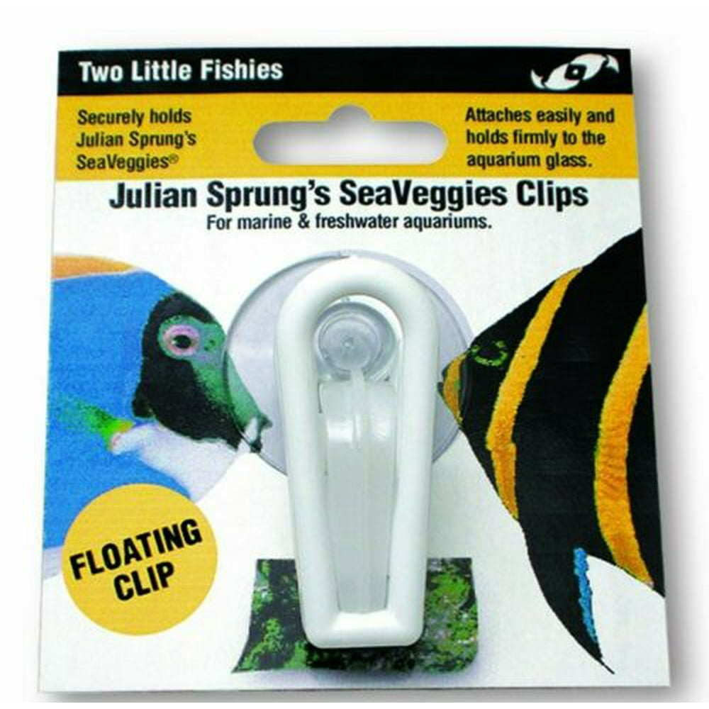 Clip Magnetica Two Little Fishies VeggieMag Per Acquario - Con Design A Pesce - Foto 2