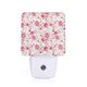 thumbnail image 1 of Balery Rose Flowers Luz Nocturna LED con Sensor Automático, Enchufe con Sensor Crepuscular, Luz Suave de 0.5W para Dormitorio, Pasillo, Baño-US, 1 of 7