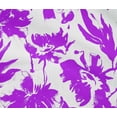 thumbnail image 4 of oneOone Cotton Flex Purple Fabric Florals Sewing Fabric By The Yard Printed Diy Clothing Sewing Supplies 40 Inch Wide-102, 4 of 4