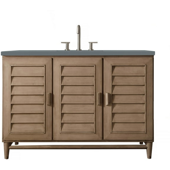James Martin Vanities 620-V48-3Cbl Portland 48" Free Standing Single Basin Hardwood Vanity