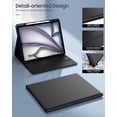 thumbnail image 3 of Funda Teclado MoKo para iPad Air 33 cm con Soporte para Lápiz Negra, 3 of 9