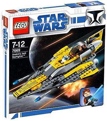 Pre-Owned Star Wars Revenge of the Sith Anakin's Jedi Starfighter Set LEGO 7669 [Damaged Package]