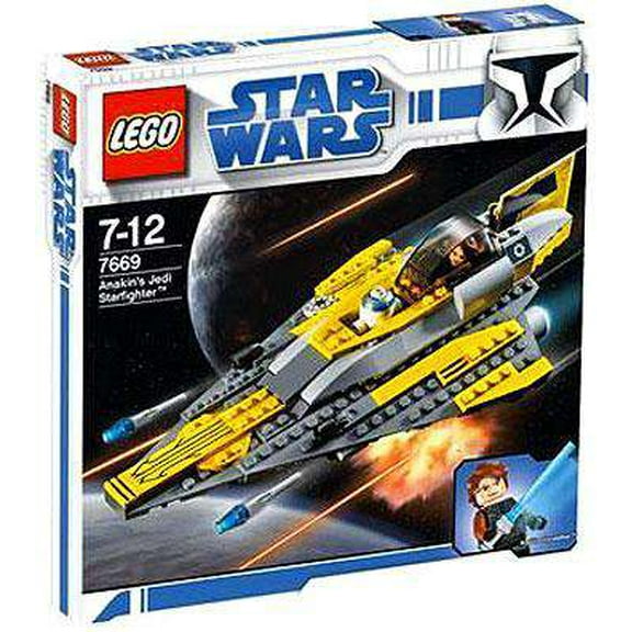 Pre-Owned Star Wars Revenge of the Sith Anakin's Jedi Starfighter Set LEGO 7669 [Damaged Package]